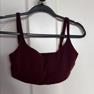 Vitality Burgundy Bra
